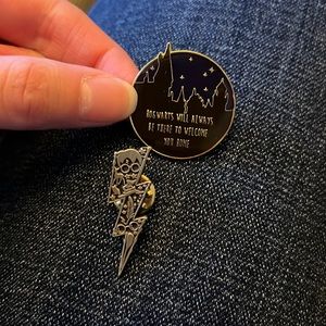 Harry Potter themed enamel bundle of two